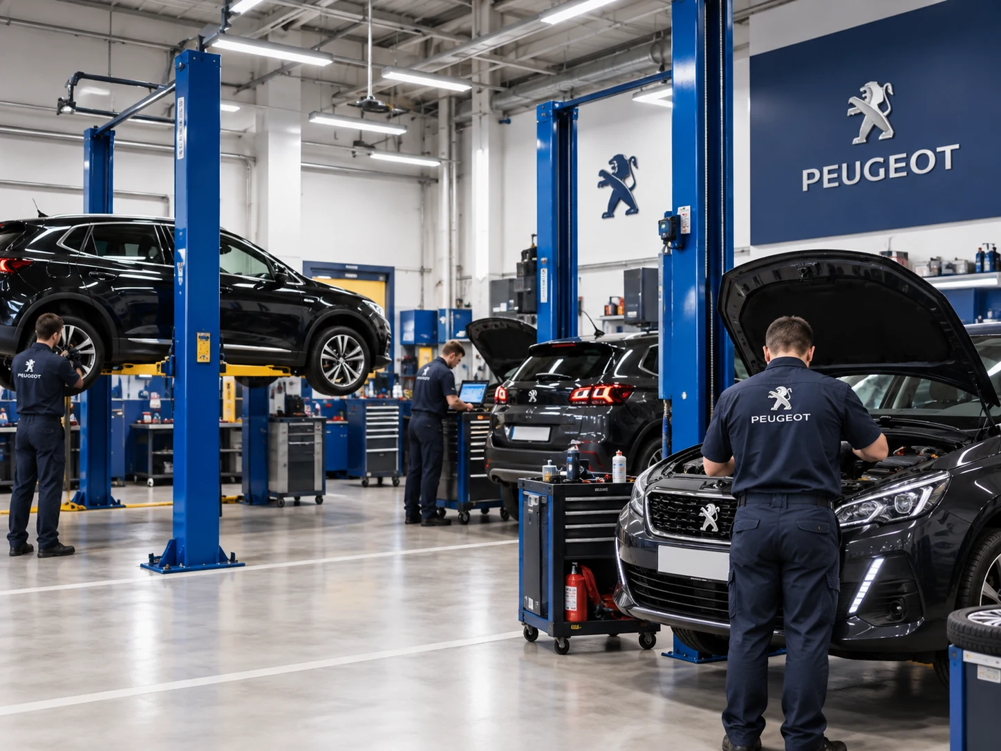 Обслуживание автомобилей Peugeot в автосервисе
